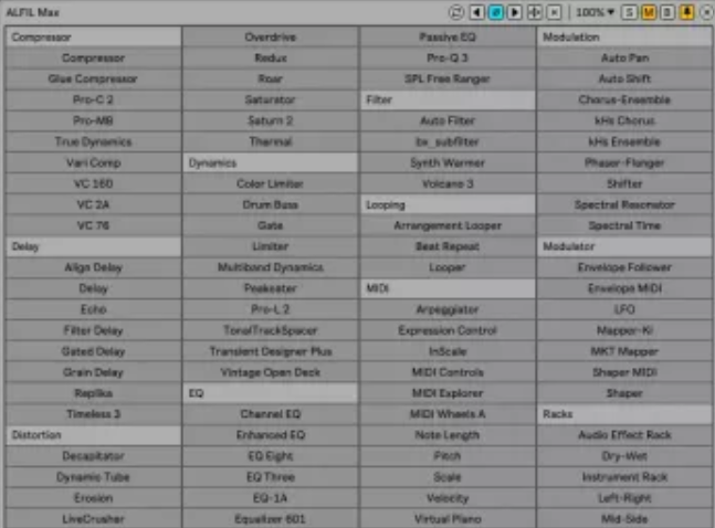 killihu ALFIL Max v1.0 M4L Device AMXD (Premium)