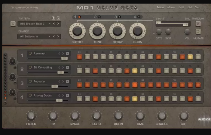 10 Phantom Rooms MR1 Valve Data KONTAKT (Premium)