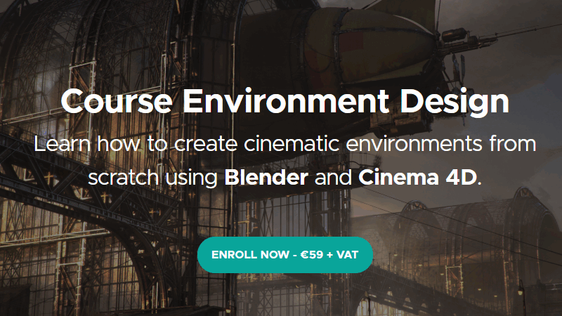 Art Forge – Cinematic Environment Design with Blender & Octane (Premium)