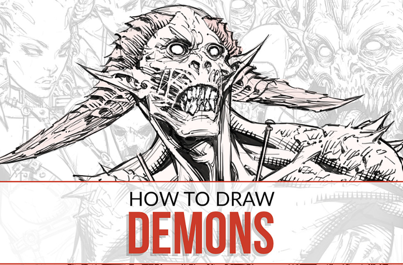 Cubebrush – How To Draw Demons (Premium)