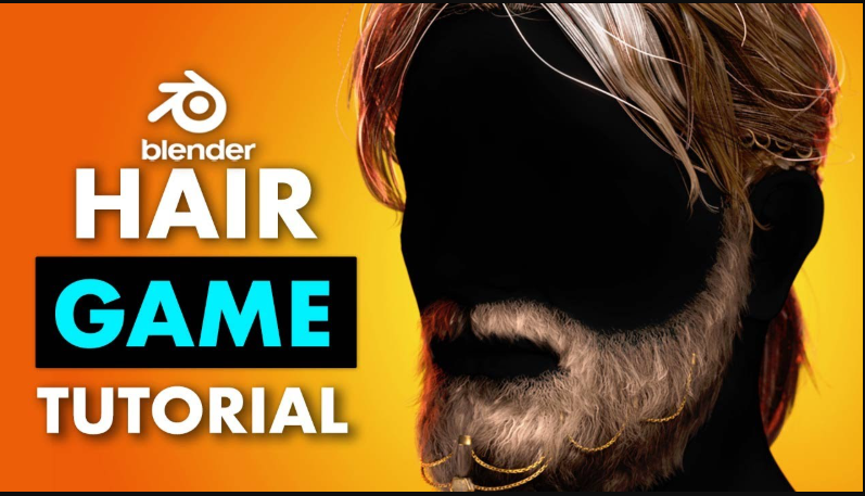 Flipped Normals – Creating Hair For Games in Blender (Premium)