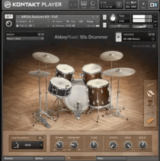 Native Instruments Abbey Road 50s Drummer v1.2.2 KONTAKT (Premium)