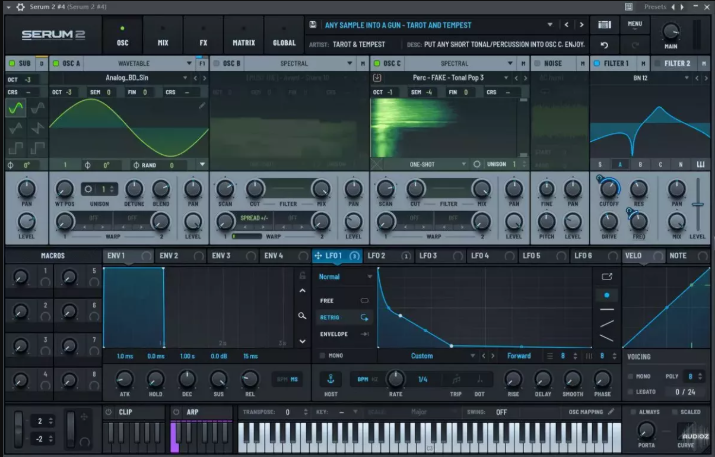 Oddprophet Any Sample Into a Bass Serum 2 Preset SERUM2 (Premium)