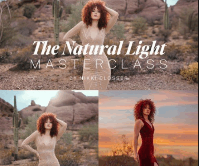 The Portrait Masters – The Natural Light Masterclass Complete Bundle by Nikki Closser (Premium)