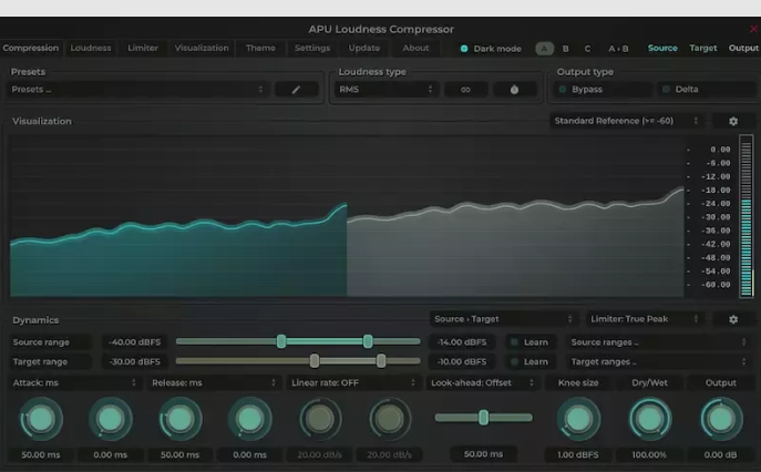 APU Software APU Loudness Compressor v4.3.1 U2B Mac (Premium)