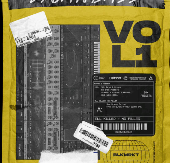 BLACKMARKETSOUND Drum & Bass Vol. 1  (Premium)