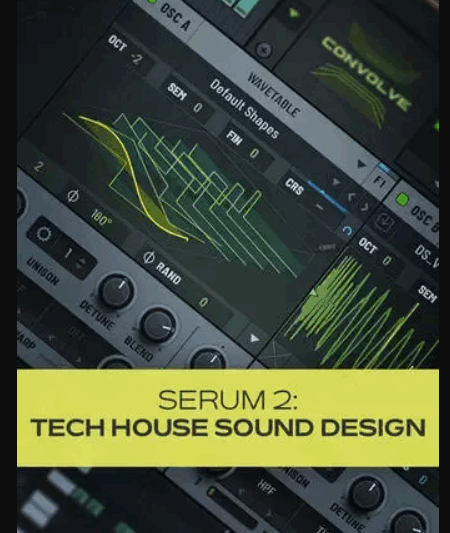 Groove3 Serum 2: Tech House Sound Design TUTORiAL (Premium)