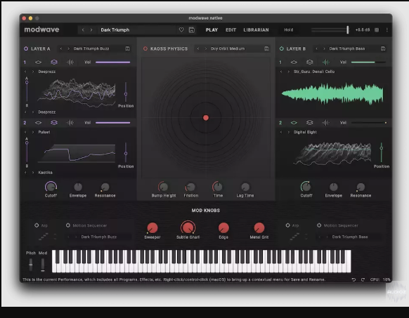 KORG Software Modwave Native v1.3.6 U2B Mac (Premium)
