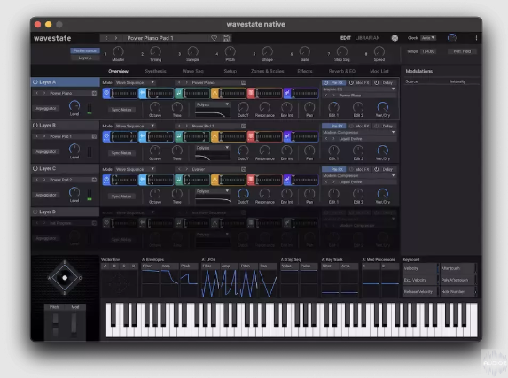 KORG Software Wavestate Native v1.4.6 U2B Mac (Premium)