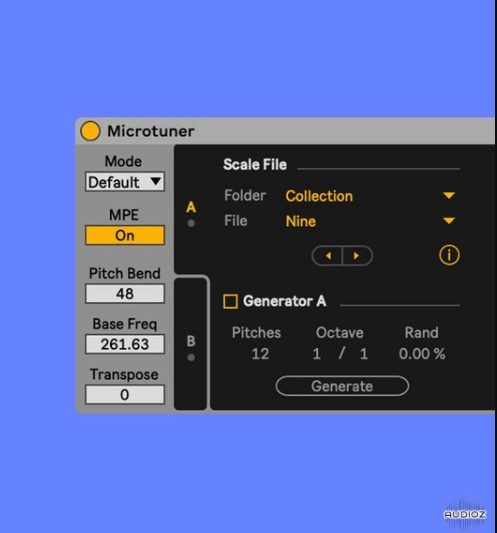 Microtuner v1.6 for Ableton Live 12 (Premium)
