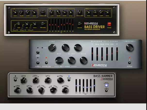 Nembrini Audio Bass Amplifier Bundle U2B Mac (Premium)