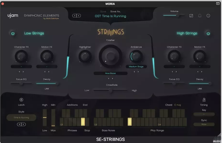 uJAM Symphonic Elements STRIIIINGS v1.2.2 U2B Mac (Premium)