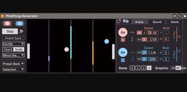 4chamber Sound Pink Pong Generator Max for Live (Premium)
