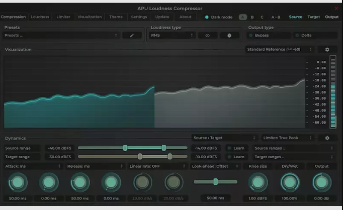 APU Software APU Loudness Compressor v4.3.2 U2B Mac (Premium)