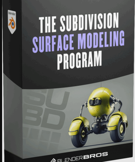 Blender Bros – The ULTIMATE Subd Modeling Program for Blender (Premium)