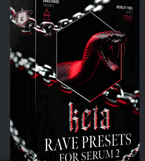 Ghosthack Keta Rave Presets WAV SERUM 2 (Premium)