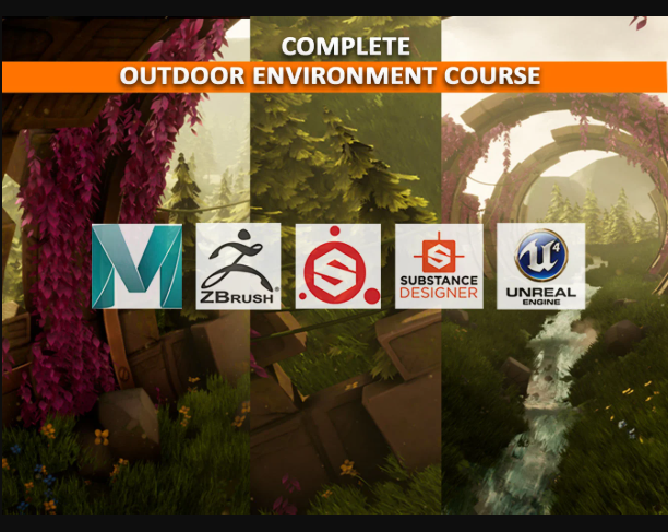 Gumroad – 3dex – How to Make a Stylized Outdoor Environment from Start to Finish (Premium)