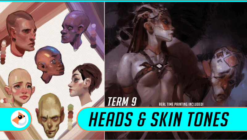 Gumroad – Heads & Skin Tones (+ Full Real Time Painting) (Premium)