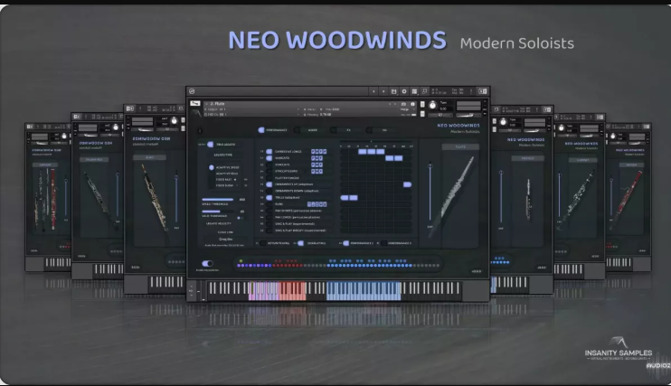 Insanity Samples Neo Woodwinds v3.0.0 KONTAKT (Premium)