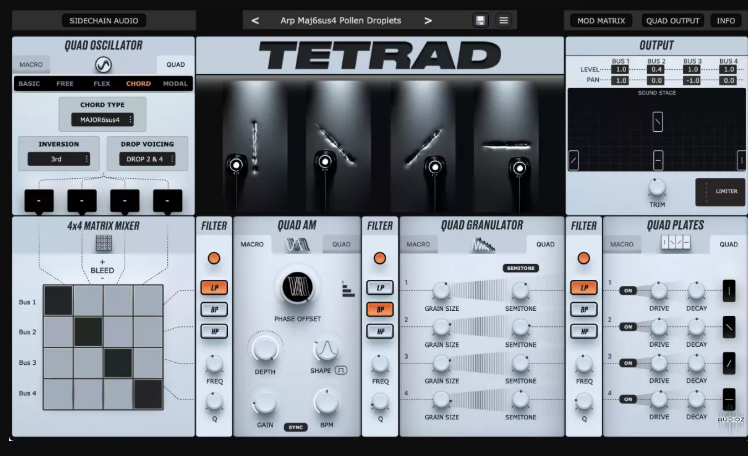 Physical Audio Tetrad 1.0.2 macOS (Premium)