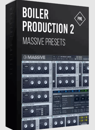 Production Music Live MASSIVE Presets: Boiler Production 2 NMS (Premium)