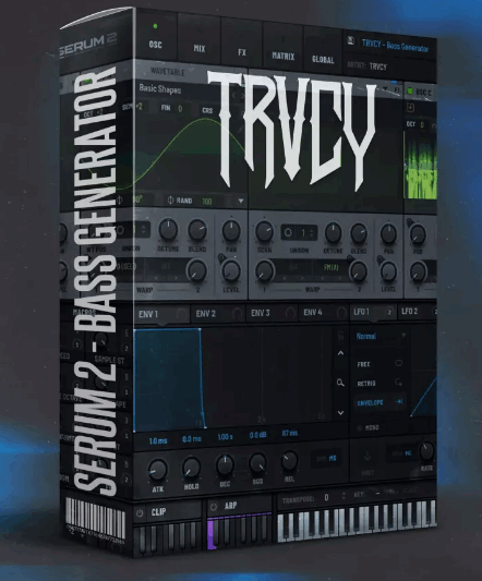 TRVCY Serum 2 Bass Generator Serum 2 Preset (Premium)