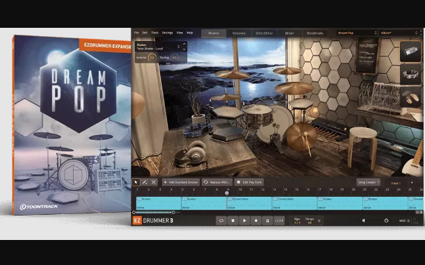 Toontrack Dream Pop EZX v1.0.1 WiN Mac OSX (Premium)