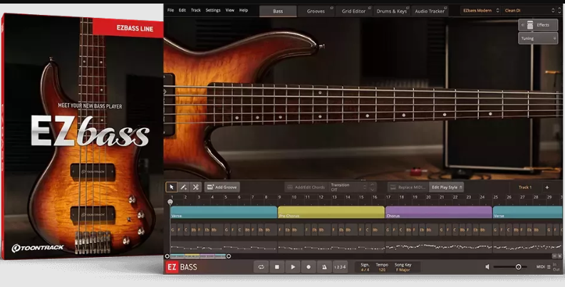 Toontrack EZbass v1.3.2 Update (Premium)
