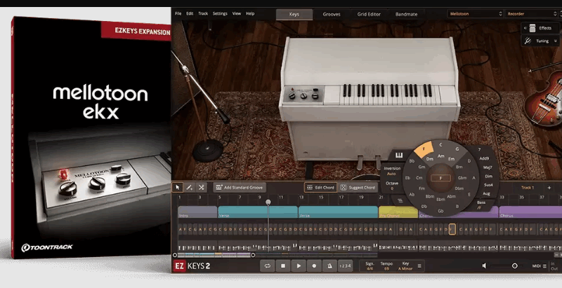 Toontrack Mellotoon EKX v1.1.0 WiN Mac OSX (Premium)