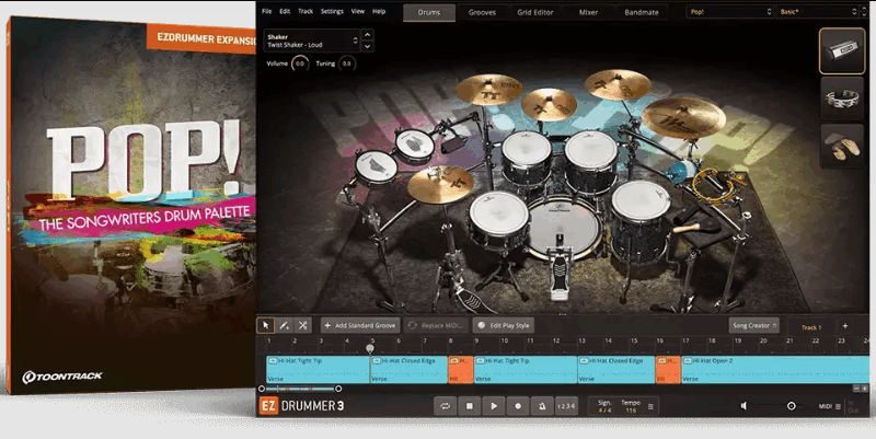 Toontrack Pop! EZX v1.5.1 (SOUNDBANK) (Premium)