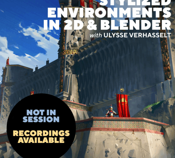 Underpaint Academy – Stylized Environments in 2D & Blender with Ulysse Verhasselt (Premium)