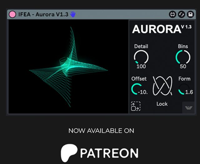 iFeature IFEA – Aurora V1.3 (M4L) MAX 4 LIVE AMXD (Premium)