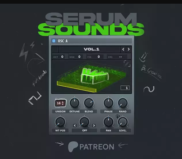 iFeature IFEA – Serum Sounds Vol.1 SERUM PRESETS (Premium)