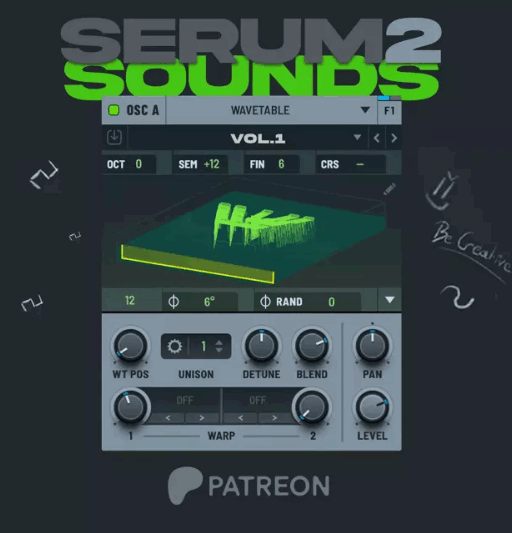 iFeature IFEA – Serum2 Sounds Vol.1 SERUM 2 PRESETS (Premium)