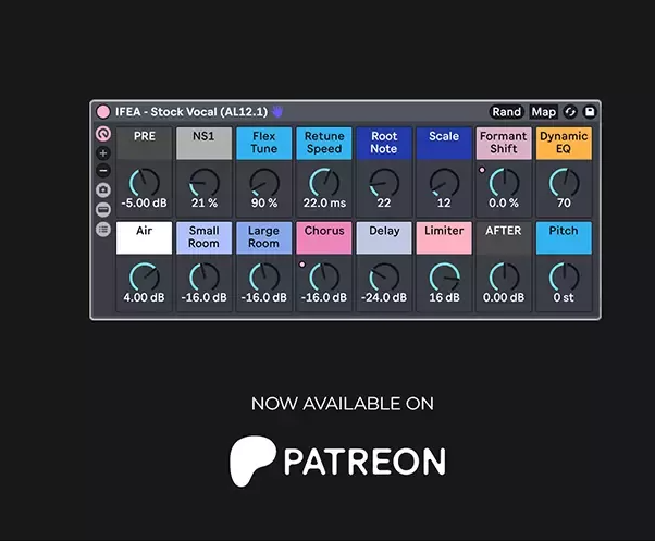 iFeature IFEA – Stock Vocal Rack ABLETON RACK (Premium)