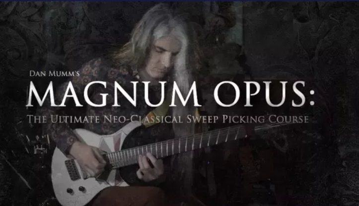 Dan Mumm Magnum Opus : The Ultimate Neo-Classical Sweep Picking Course TUTORiAL MP4 PDF GPX WAV MiDi (Premium)
