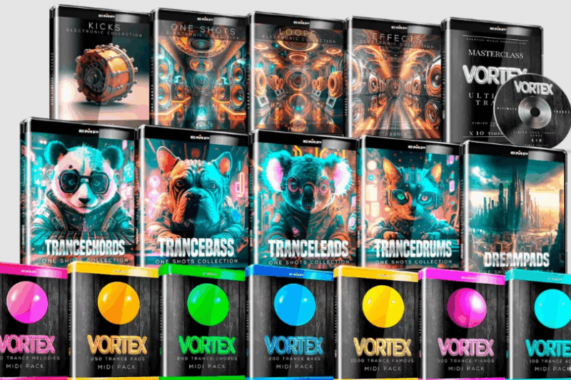 Esential Music Productions Vortex Ultimate Complete Bundle WAV MiDi TUTORiAL (Premium)