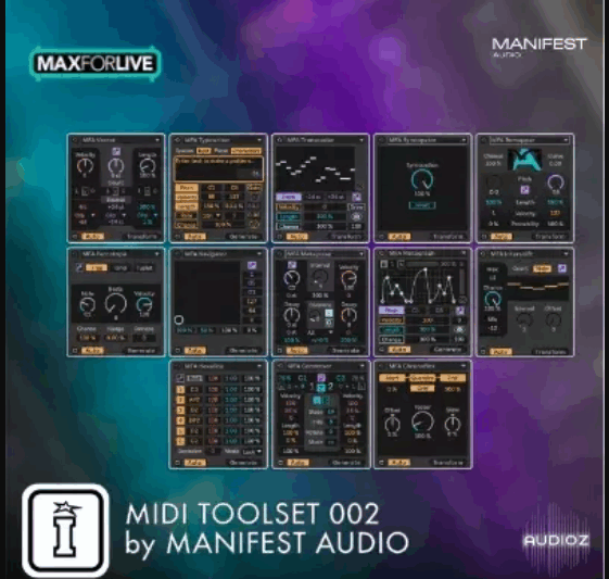 Isotonik Studios MIDI Toolset 002 by Manifest Audio Max for Live Device (Premium)