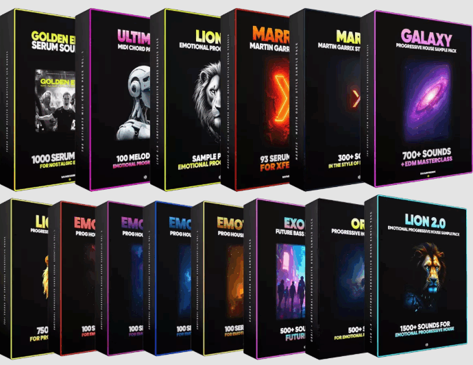 Savage Sounds The Ultimate Emotional Progressive House Bundle MULTiFORMAT TUTORiAL (Premium)