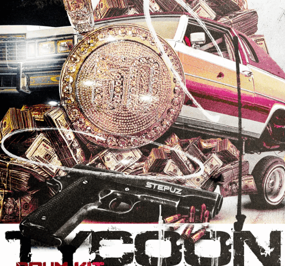 Stepuz TYCOON 50 Cent x 2000s Drum kit WAV MiDi FST FLP TUTORiAL  (Premium)