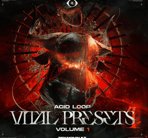 Teknovault Hard Techno Vital Presets Vol.2 WAV ViTAL Presets (Premium)