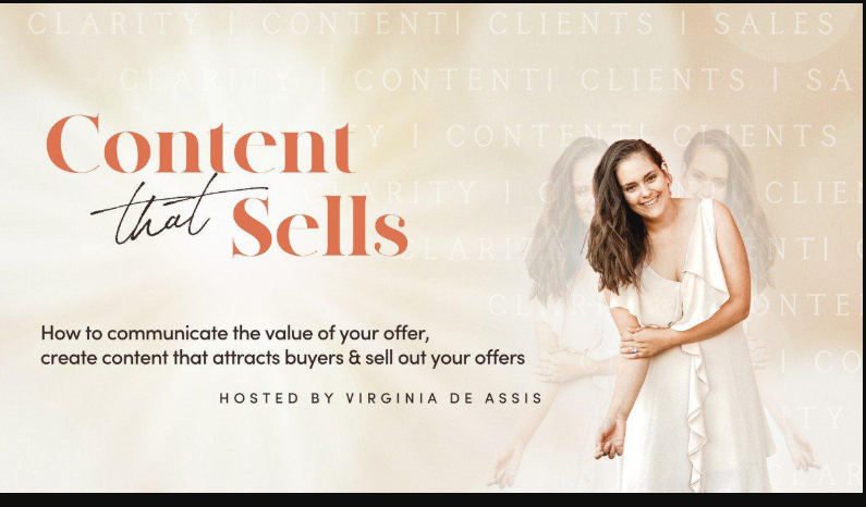 Virginia De Assis – Content That Sells 5.0  (Premium)
