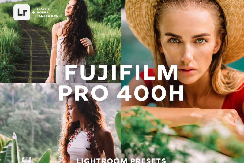10 Fuji Pro 400H Lightroom Presets – Analog LR Preset – 35mm Film Stock Emulation (Premium)