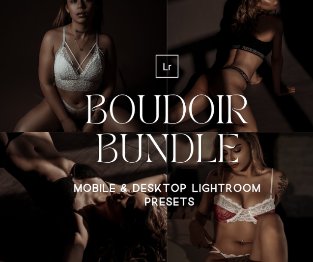 100+ Boudoir Bundle Mobile & Desktop Lightroom Presets (Premium)