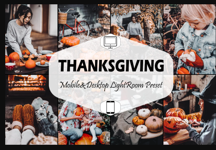 12 Thanksgiving Lightroom Presets (Premium)