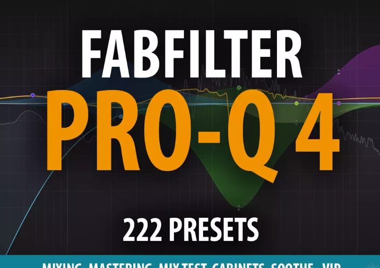 Andi Vax FabFilter PRO-Q 4 – 222 Presets FABFILTER PRO-Q 4 PRESETS  (Premium)