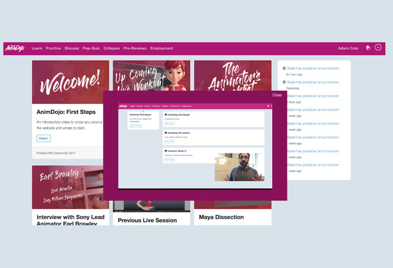 AnimDojo – The Online Animation Gym (Premium)