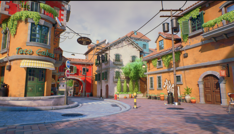 Artstation – Stylized European City – Unreal Engine 5  (Premium)