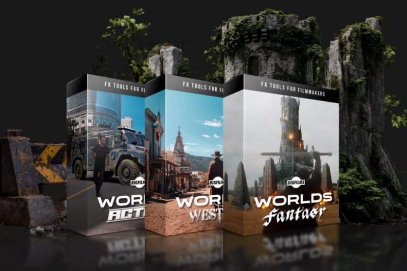 Bigfilms WORLDS – 2 Set Extension Packs (Vol. 4 + 5 + 6) (Premium)