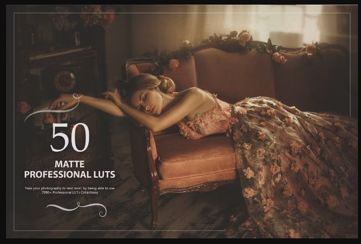 Creativemarket – 50 Matte LUTs Pack (Premium)